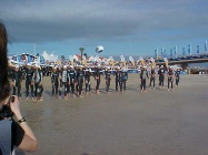 Ironman 2004 Aufstellung Teilnehmer für Bereich schwimmen