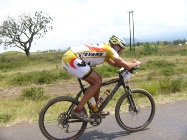 Kili[MAN] 2007 Micheal Kruse beim Radfahren