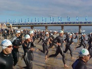 Ironman 2004 Start für Bereich Schwimmen